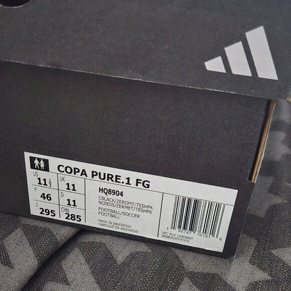 Men's adidas Copa Pure.1 FG Cleats - Picture 5 of 5